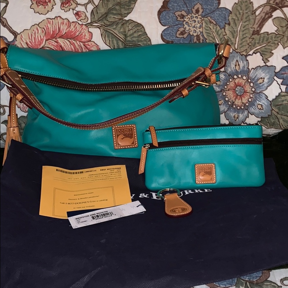 Dooney & Bourke “McKenzie” hobo w/accessories